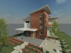 Proud Green Home at Serenbe 3D Model